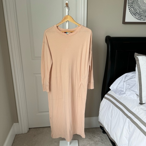 Free People Beach Day Off Midi Dress - Picture 2 of 5